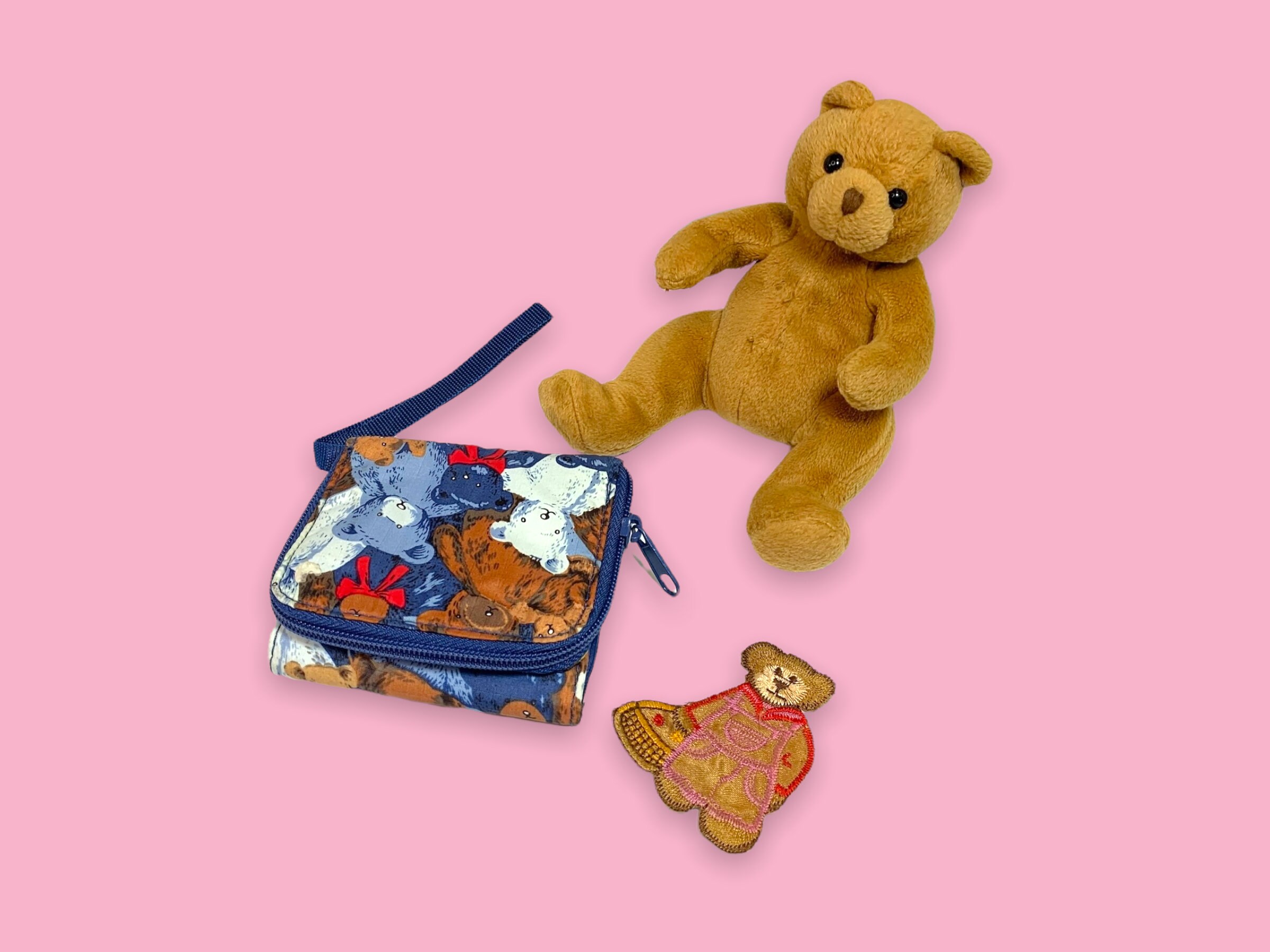 Teddy Bear Wallet - Etsy Denmark