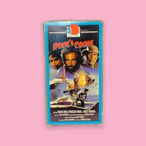 Vintage Devil’s Crude Movie VHS.