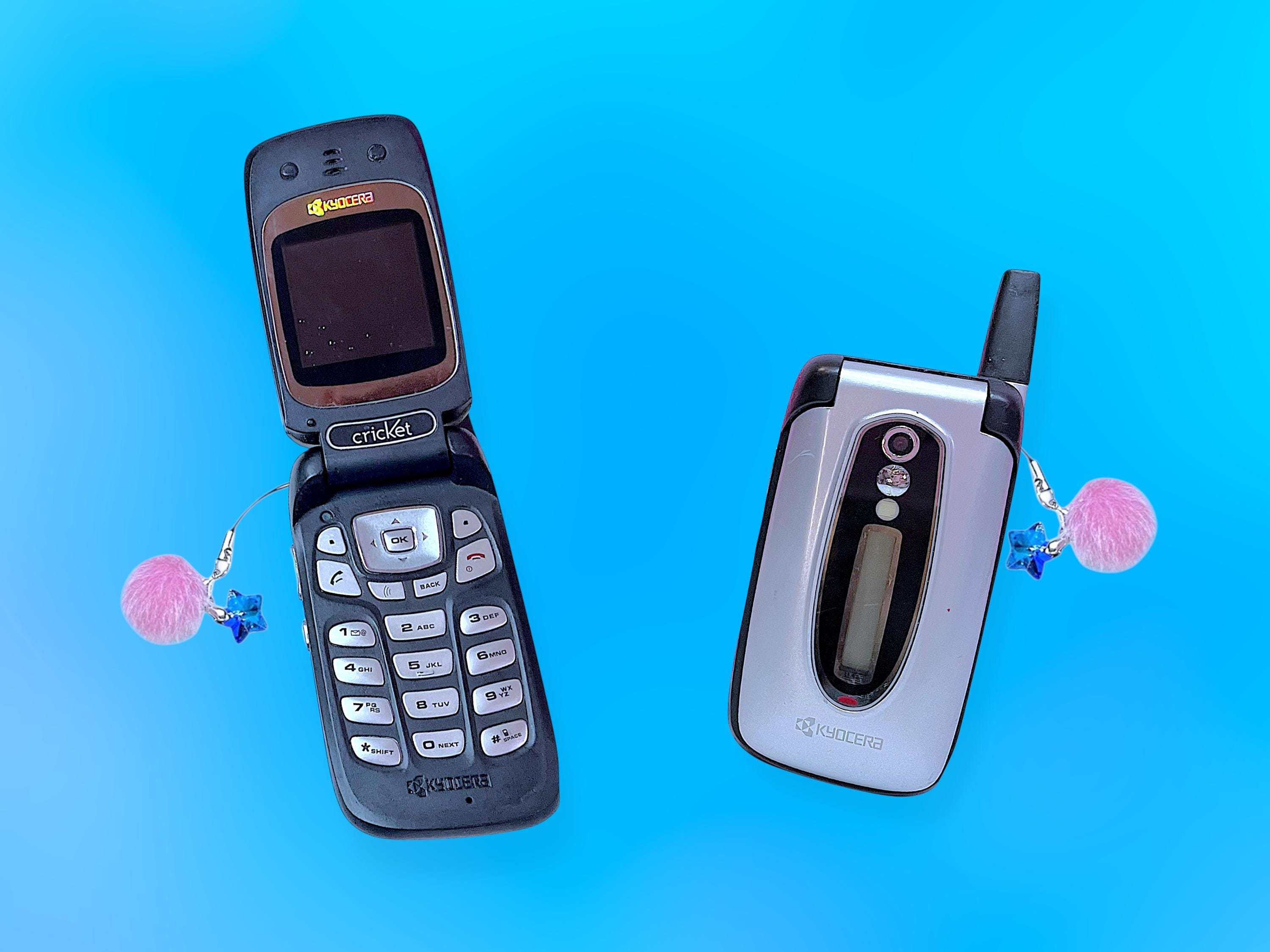 Vintage Y2K Kyocera Flip Cell Phone.as Is. - Etsy
