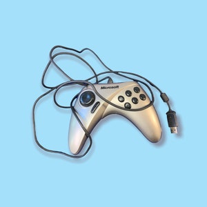 Vintage Microsoft Video game controller.