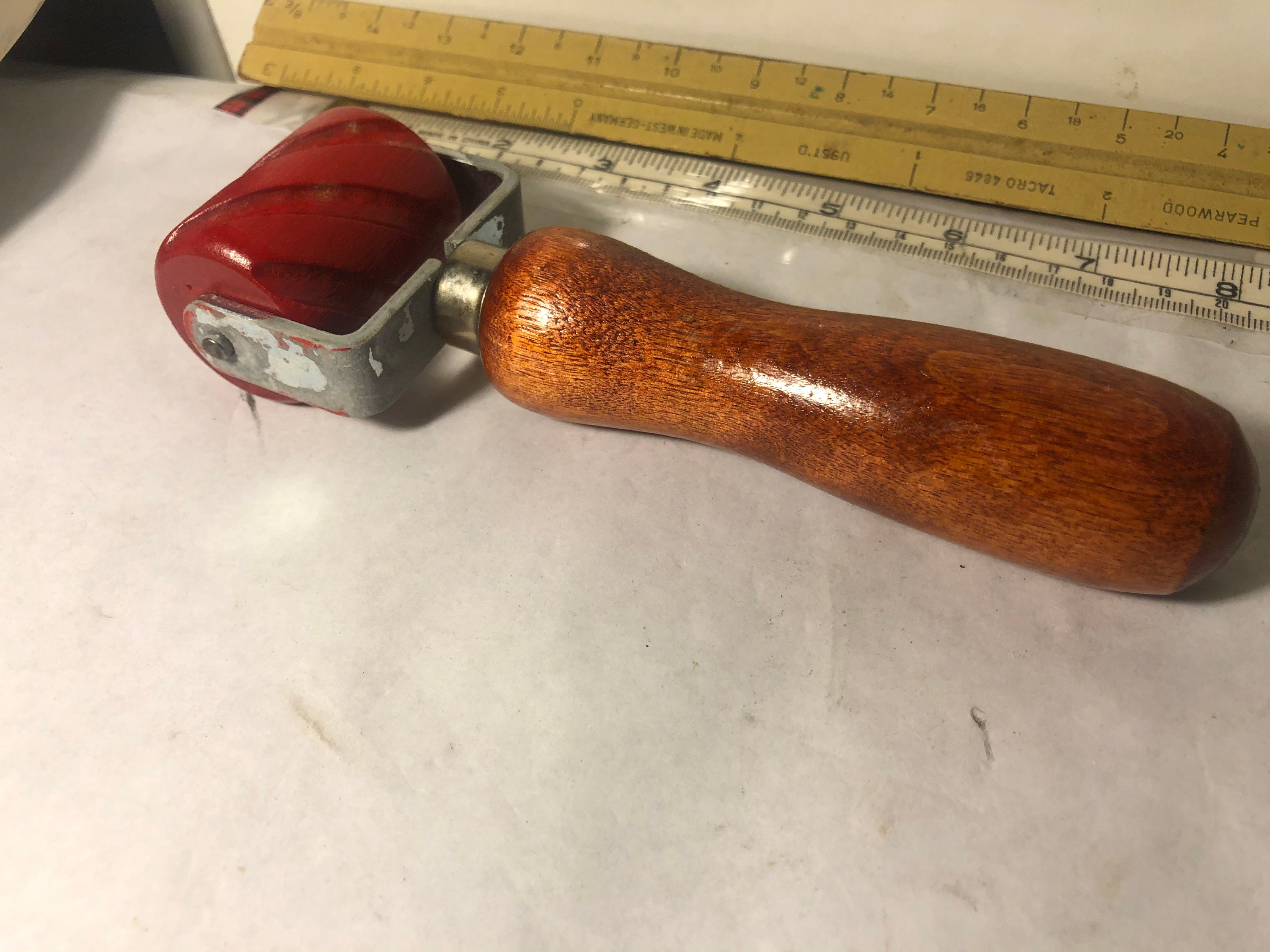 Wooden craft seam roller Etsy