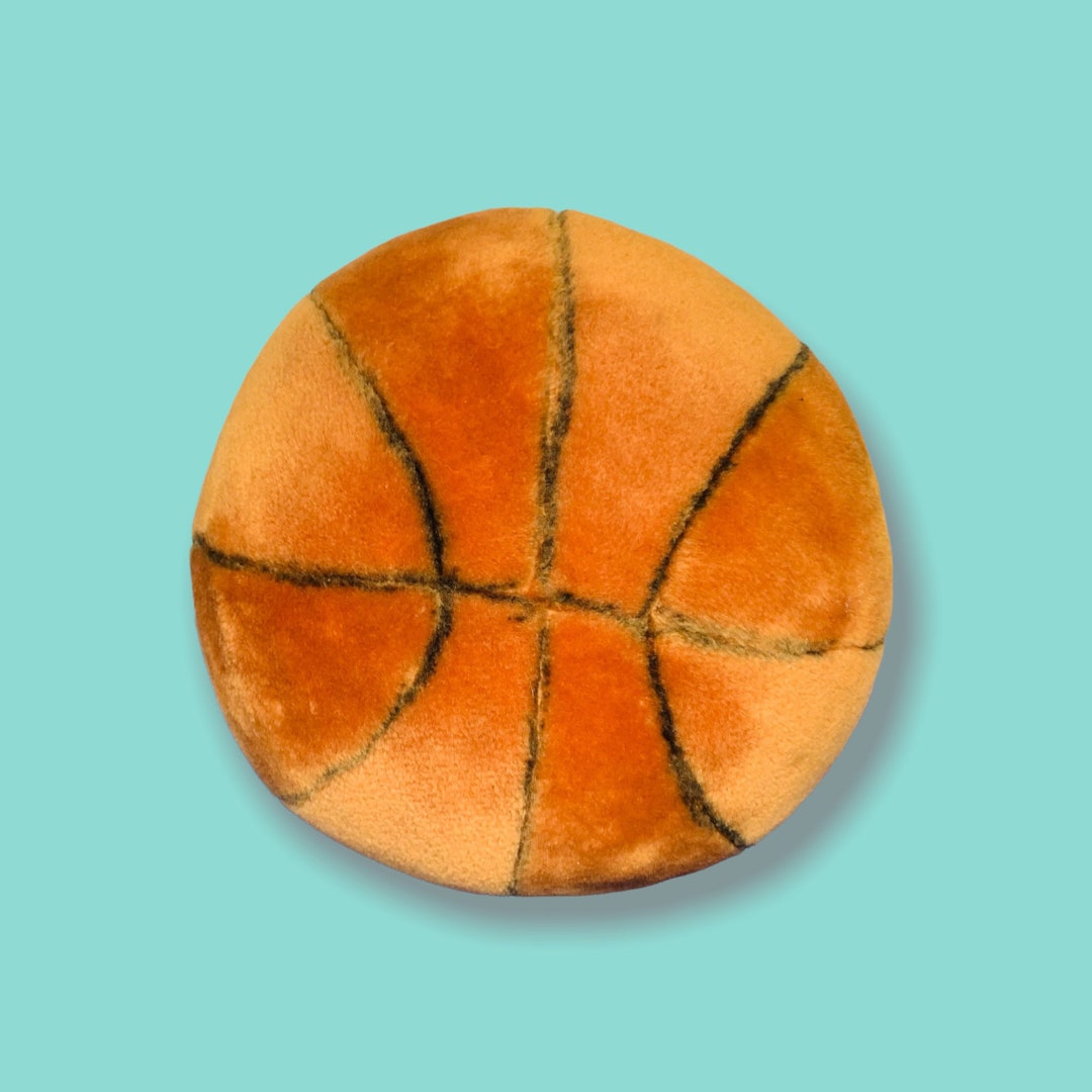 Vintage Homemade Plush Basketball Toy. Etsy