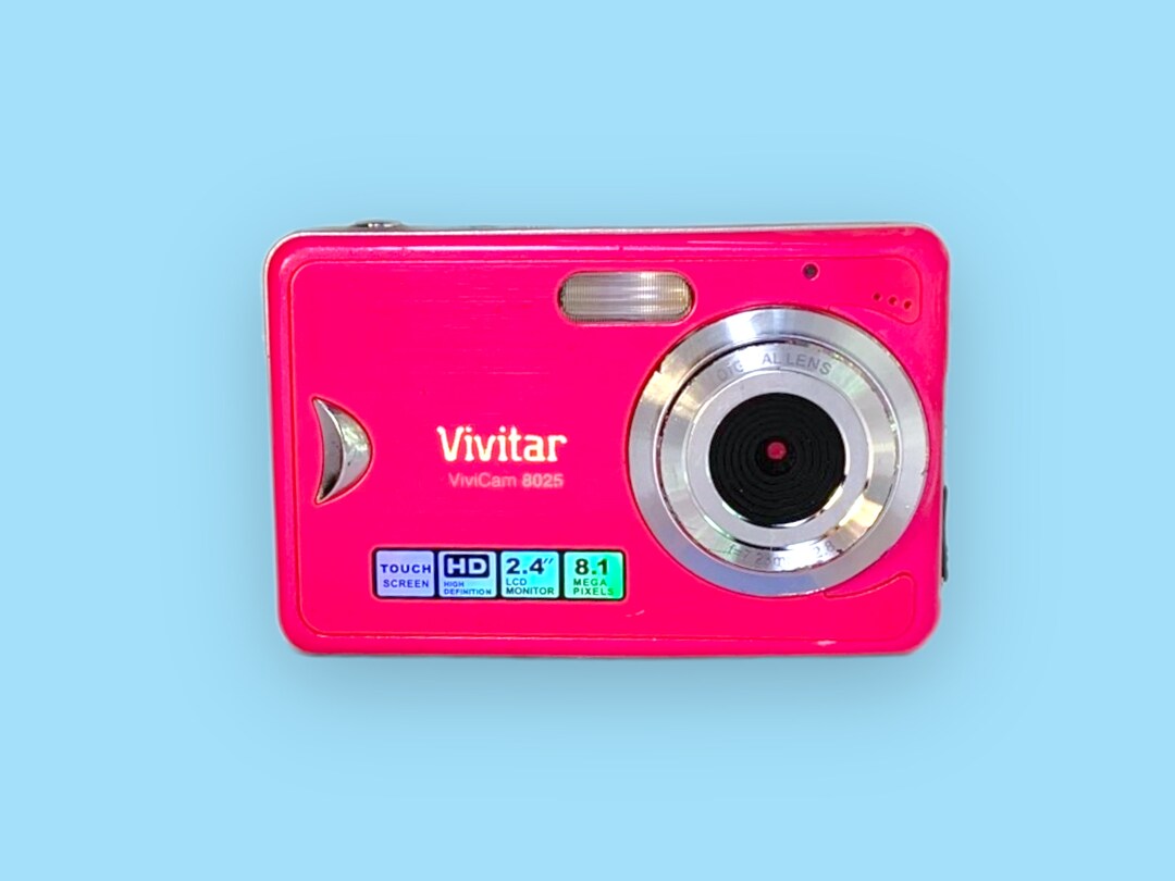 Vintage Y2K Pink Digital Camera. Etsy