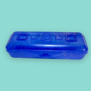 Vintage Y2K Spacemaker Pencil Box.