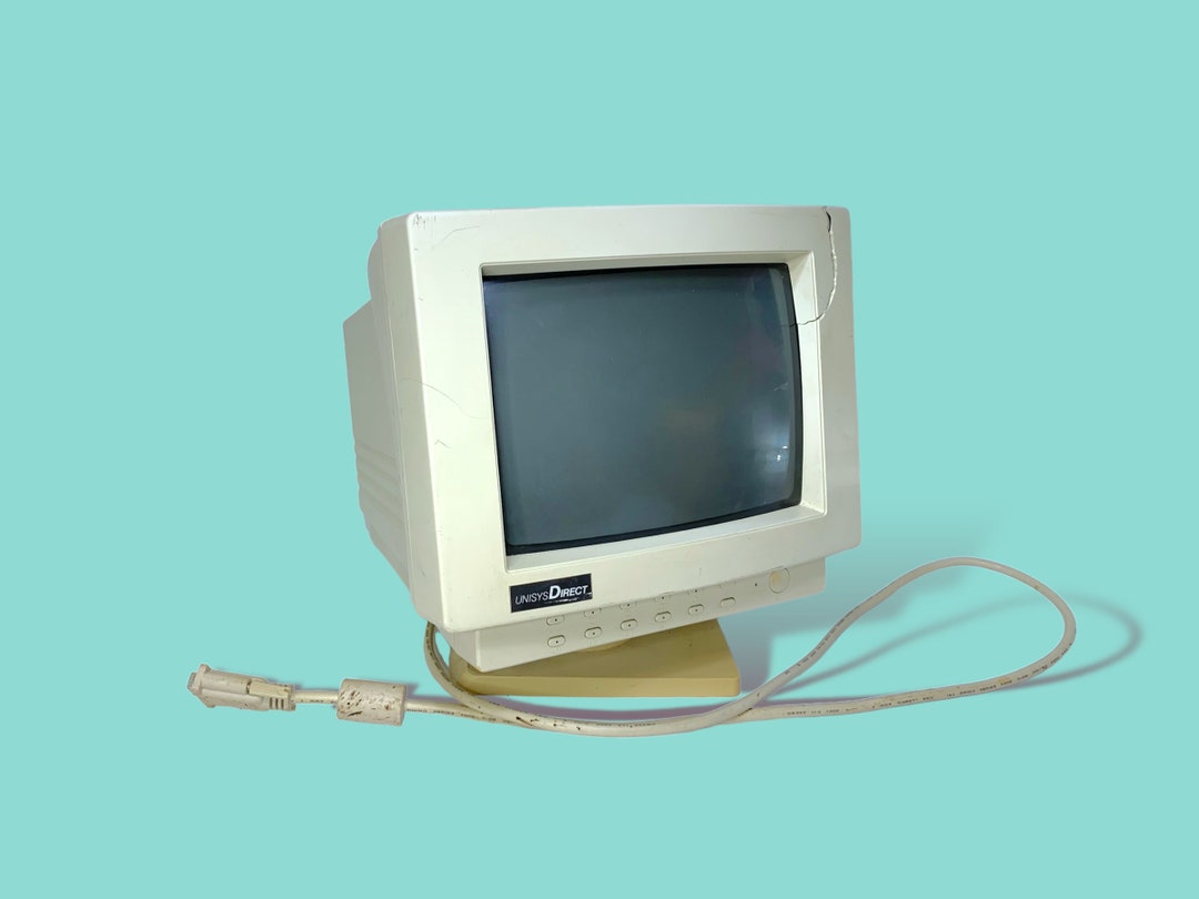 Vintage 90's Y2K Desktop Computer Monitor.rare. - Etsy