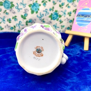 Vintage Lefton China Porcelain Flower Pitcher Dish. - Etsy