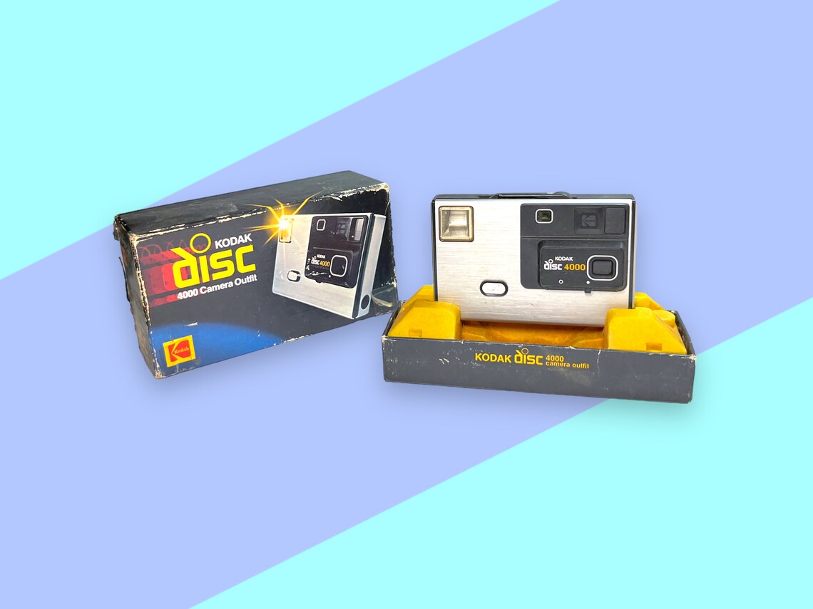Vintage Kodak Camera Disc 4000 Outfit., photo 1 of 5