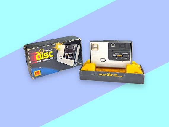 Vintage Kodak Camera Disc 4000 Outfit.