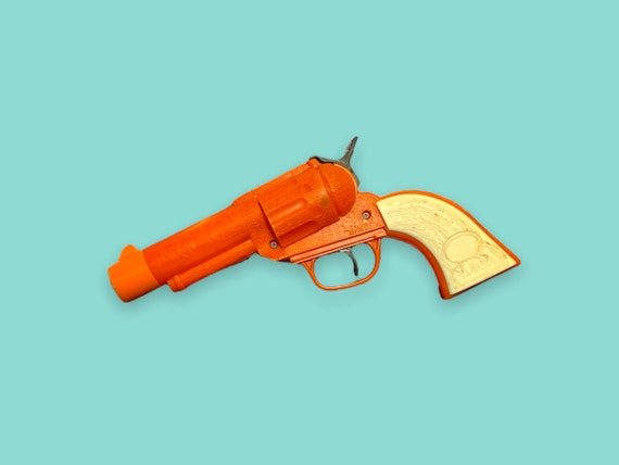 Pistola de juguete de disfraz de banda de goma, Pistola de juguete de  plástico, Pistola de banda de goma de plástico, Accesorios de disfraces de  Halloween, Regalo de Navidad para niños y