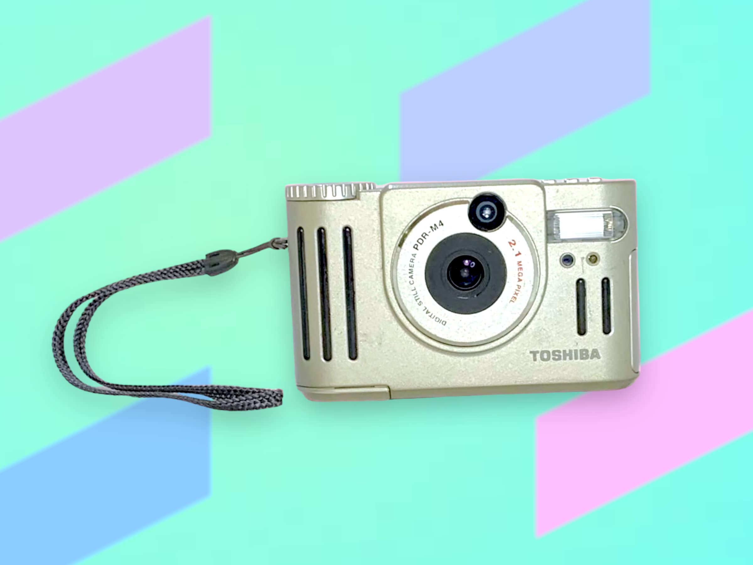 Vintage 90's Y2K Toshiba Digital Camera.works.rare. - Etsy