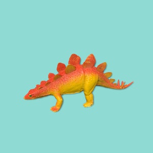 Vintage Dinosaur Stegosaurus Toy.