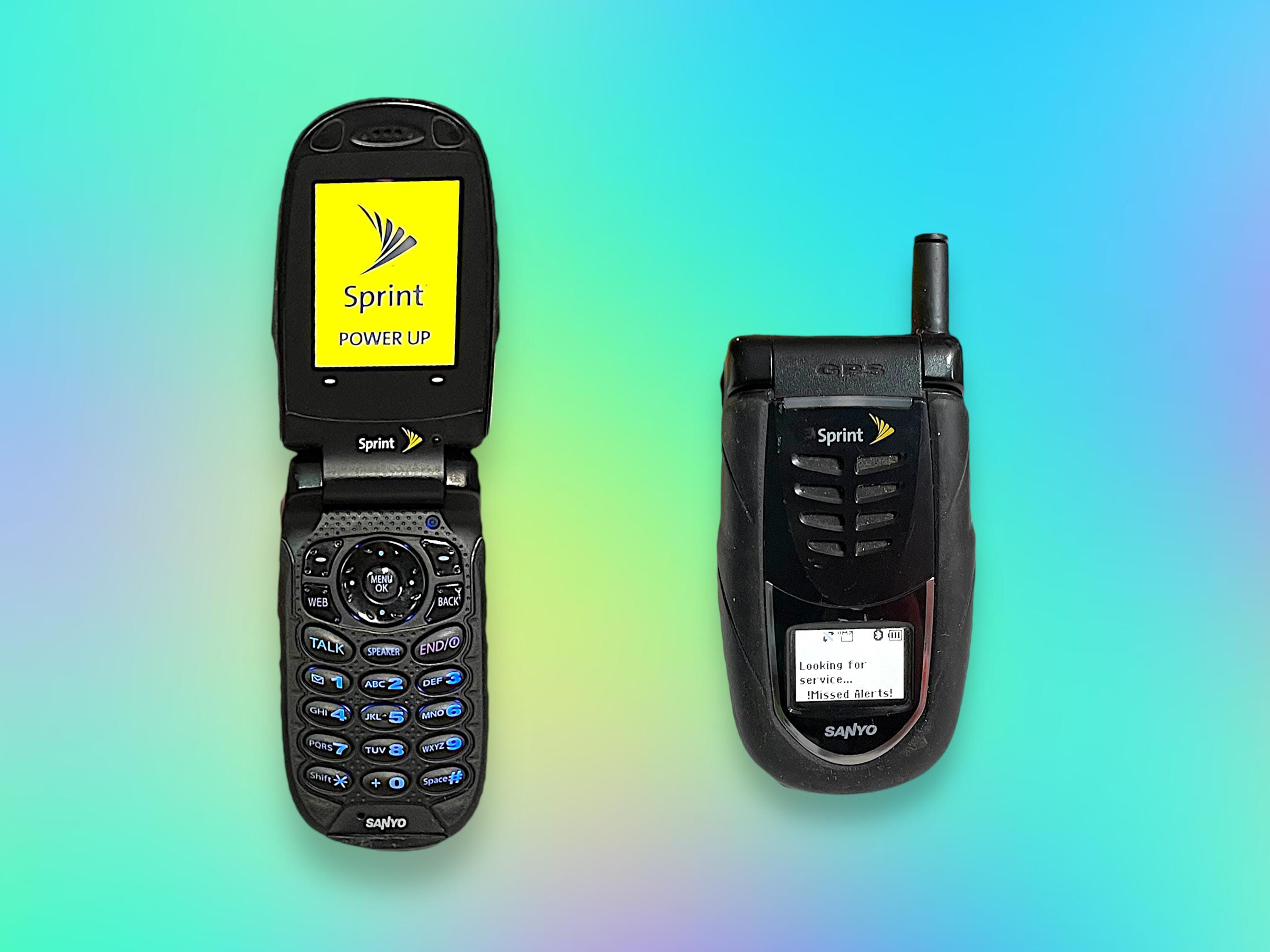 Vintage Y2K GPS Sanyo Flip Cell Phone.rare.works! - Etsy