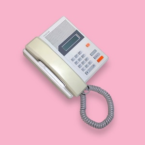 Vintage Y2K Spiral Cord Phone. NorStar