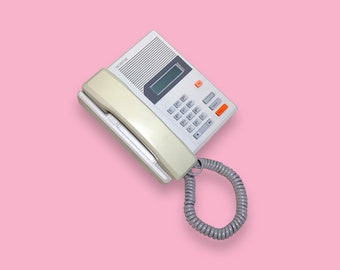Vintage Y2K Spiral Schnur Telefon . NochStar