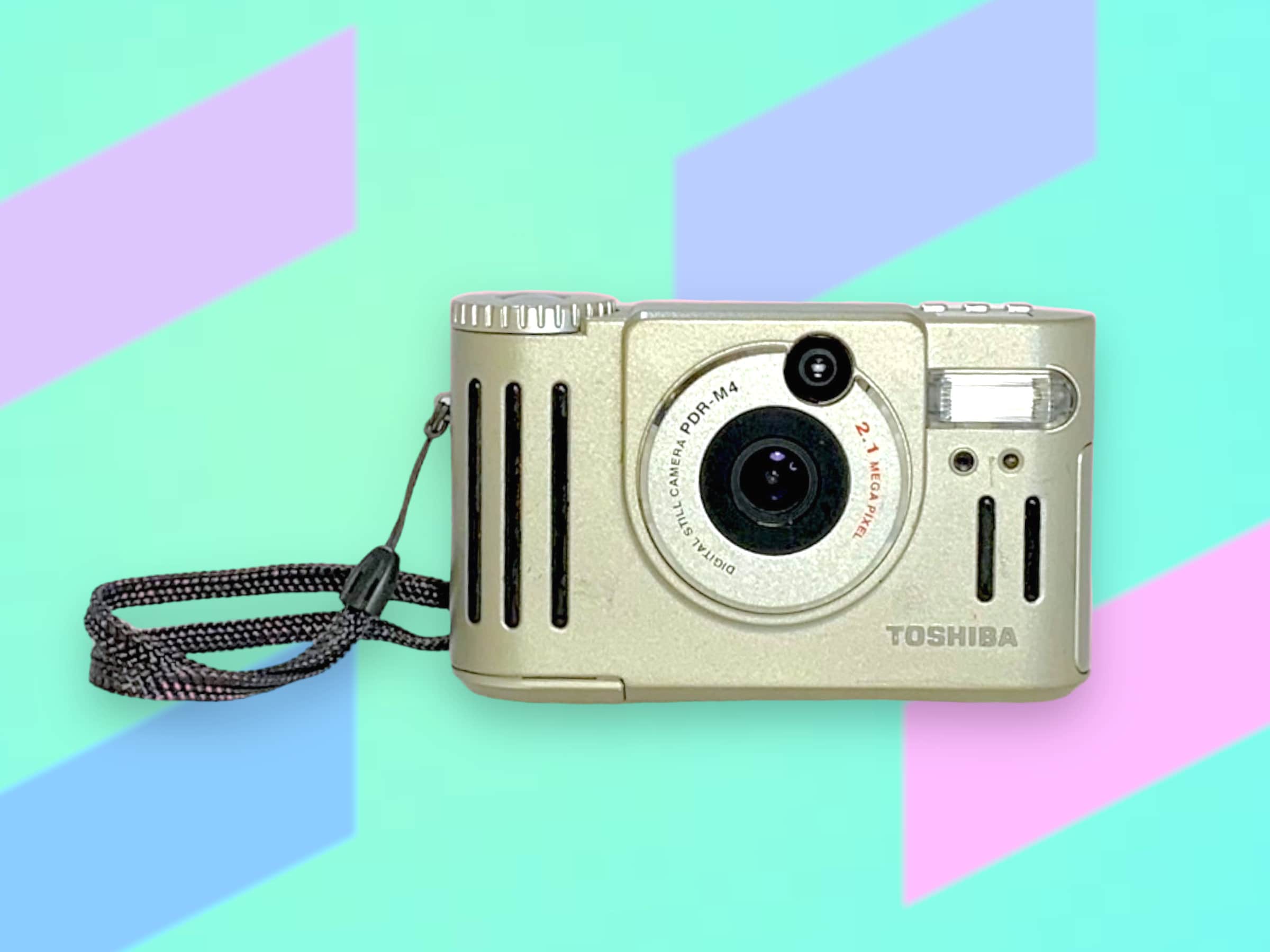 Vintage 90's Y2K Toshiba Digital Camera.works.rare. - Etsy