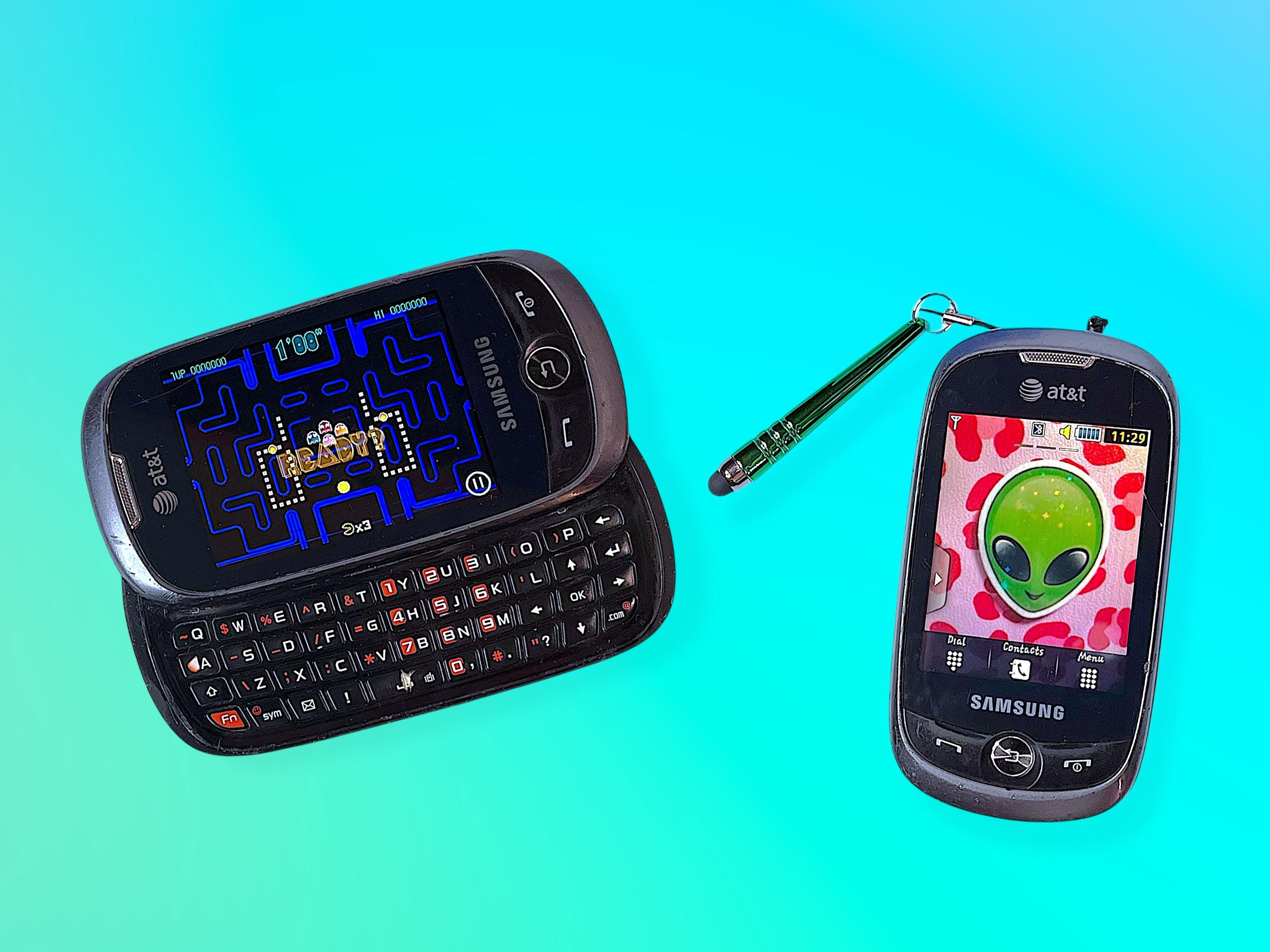 Vintage Y2K Samsung Slide Keyboard Cell Phone.works! - Etsy