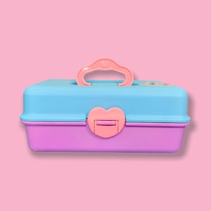Vintage 90’s Caboodles TinkerBell Mirror makeup case