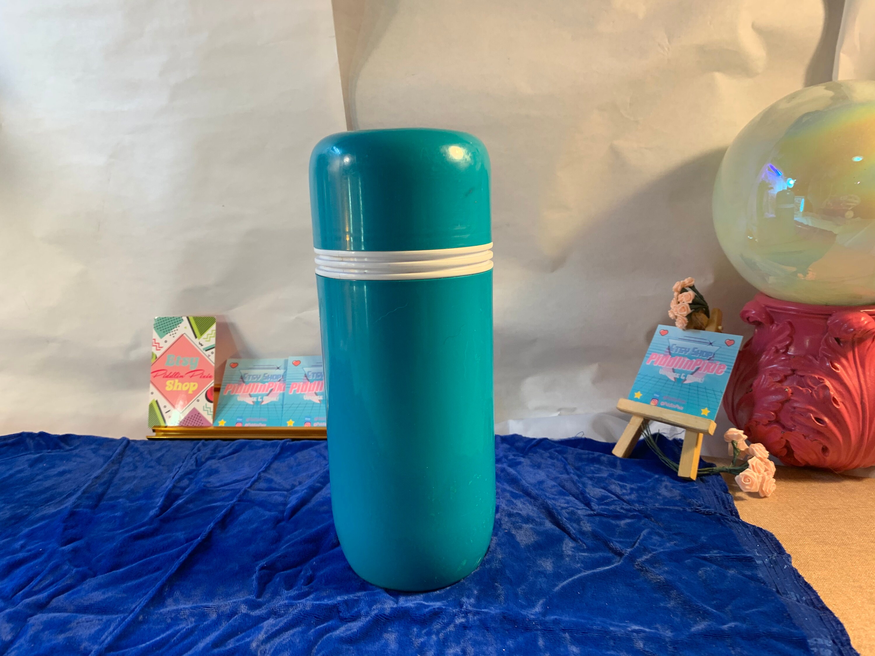 Vintage 90s Plastic Travel Mug. Etsy