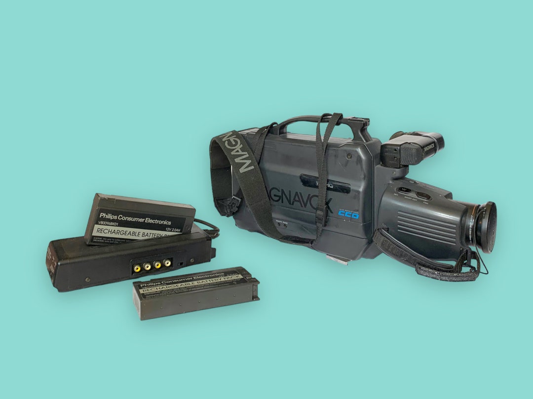 Vintage VHS Video Camcorder Magnavox Camera. Etsy