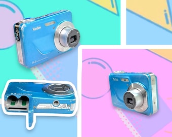 Vintage Y2K Blue Kodak Digital Camera.As Is.Works.