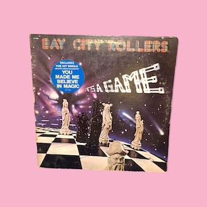 Vintage Bay City Rollers Music Record Album