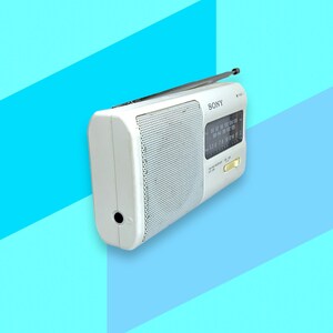 Vintage Sony Portable Radio Player. Rare. Works - Etsy