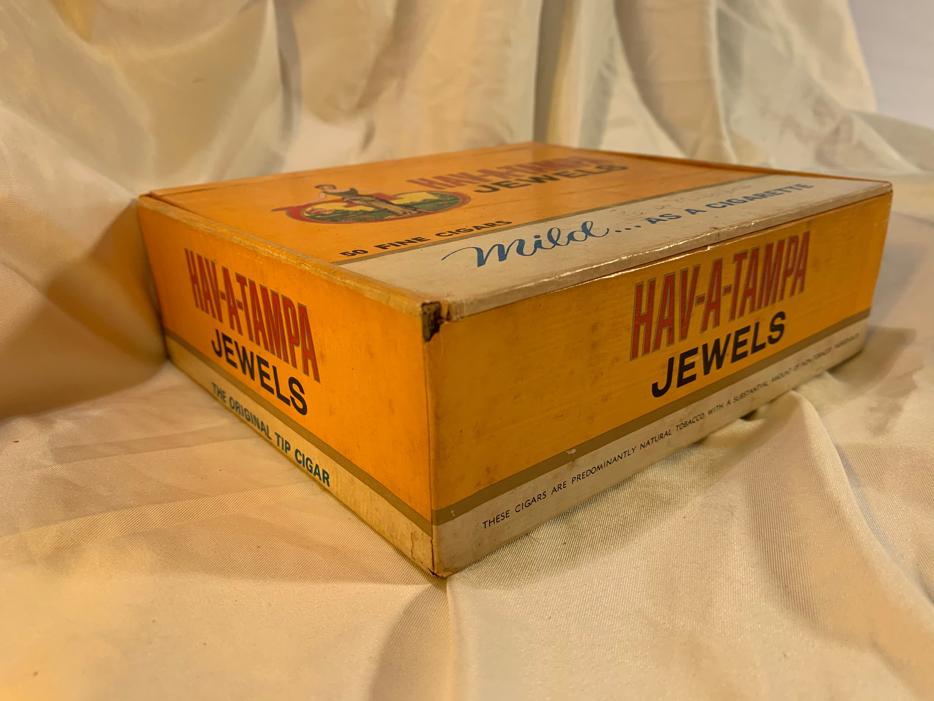 Vintage HavATampa Jewels Cigar Box Etsy