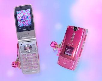 Vintage Y2K Hot PINK Mobile Flip CellPhone.Works!