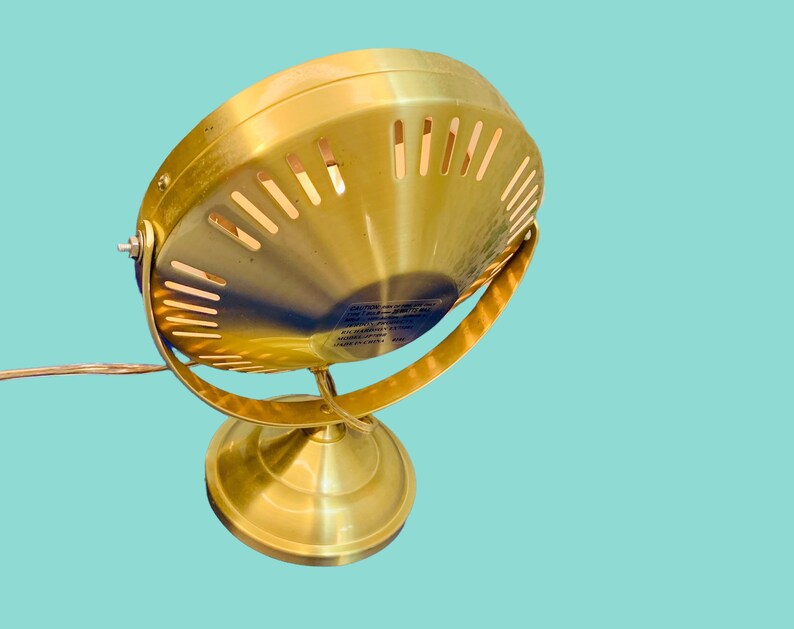 Vintage Gold Light up Makeup Mirror. Etsy