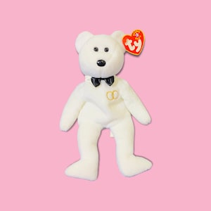 Vintage TY Beanie Babies Mr Bear.