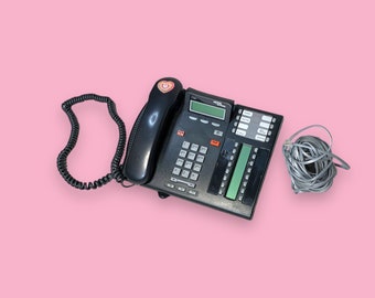 Vintage 2000er Jahre Schnurgebundenes Konferenztelefon Telefon.