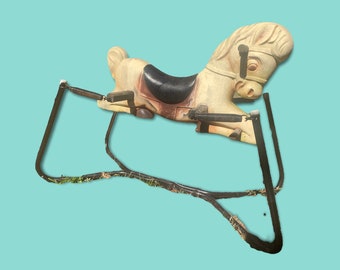 Vintage spring best sale horse