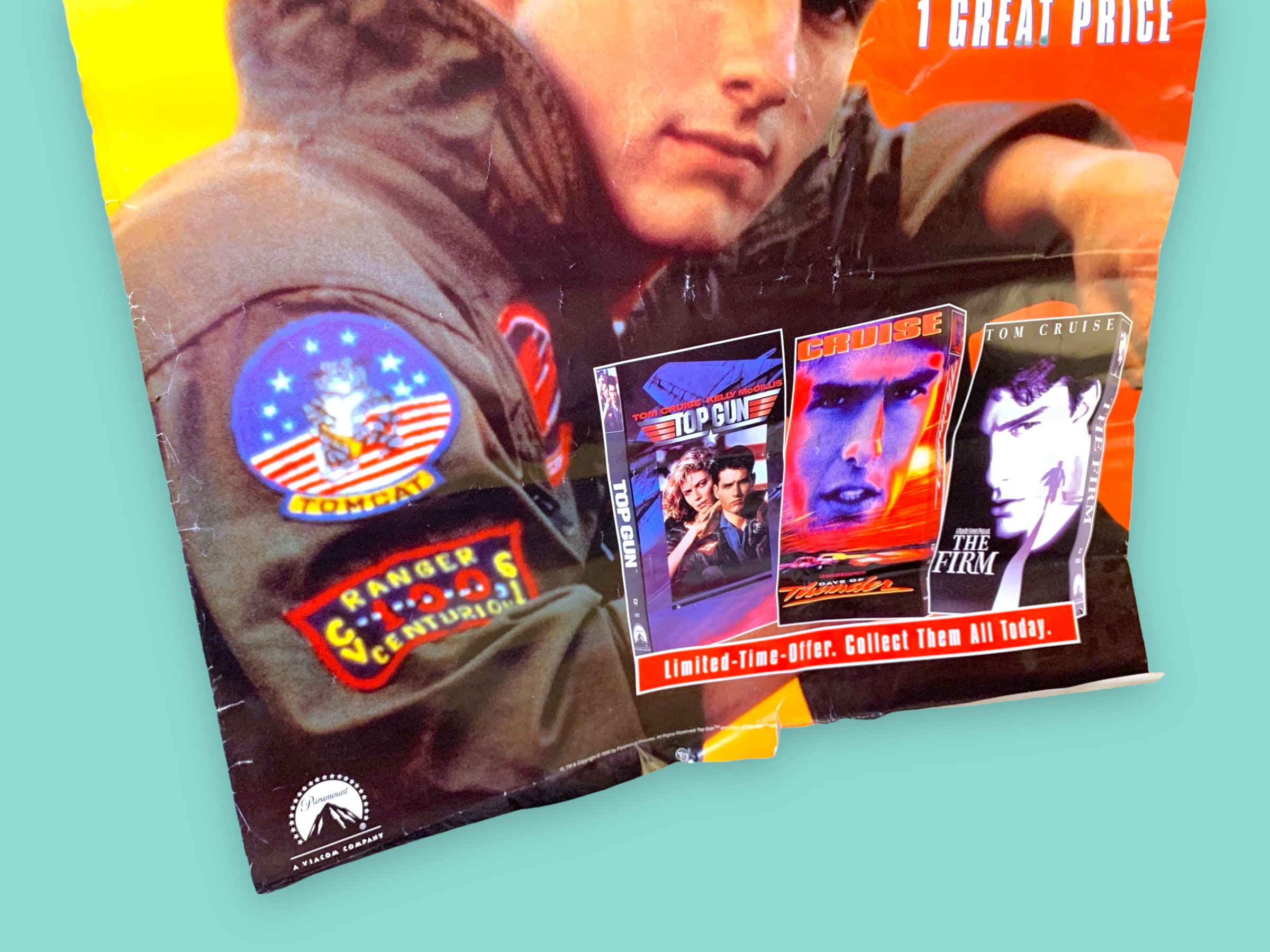 Vintage Tom Cruise Movie Poster. Etsy