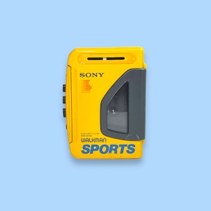Vintage Sony Walkman Sport-Kassettenspieler. Funktioniert.