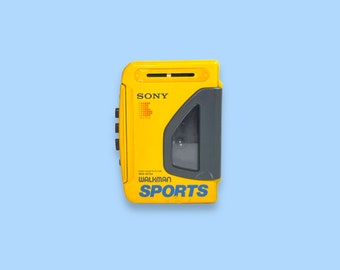 Vintage Sony Walkman Sports Cassette Player. Rare.