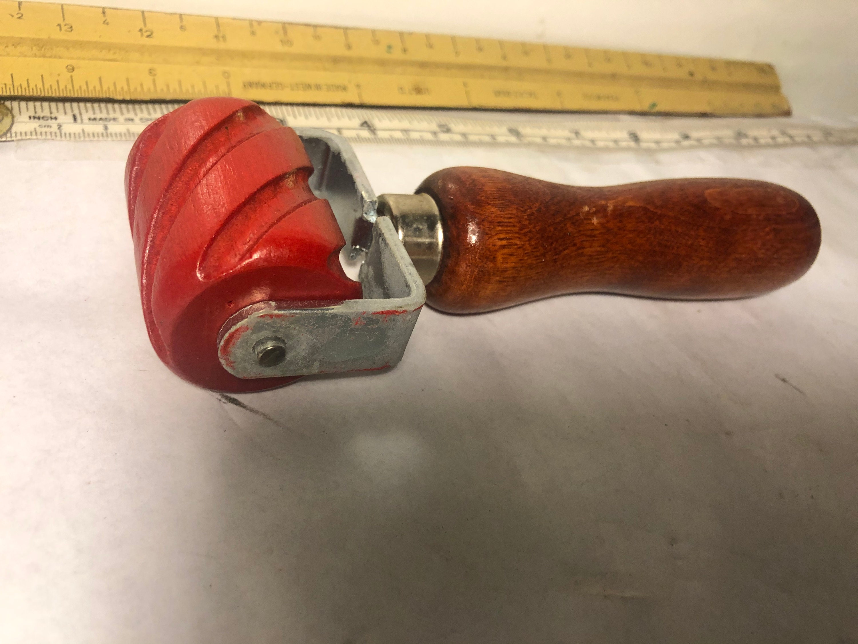 Wooden craft seam roller Etsy