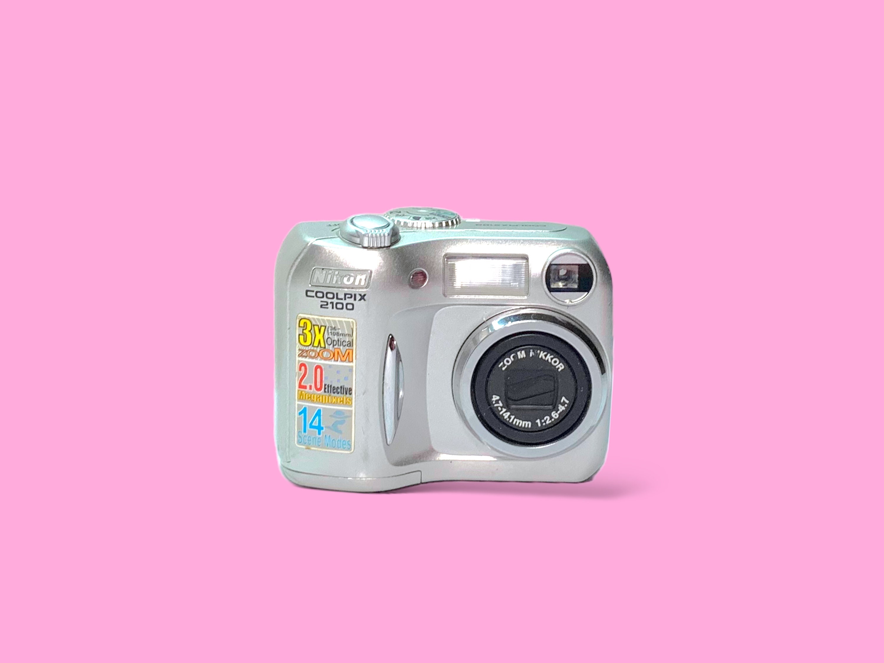 動作品 平成レトロ CCD Y2K Nikon COOLPIX E3200 Nikon Coolpix S3200 Digital Compact – Retro Camera Shop