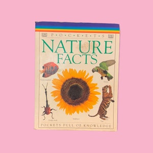 Vintage Copy of Nature Facts Guide Book.