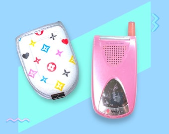 Vintage Y2K Pink Sanyo Speaker Flip Cell Phone. Rare.Works!