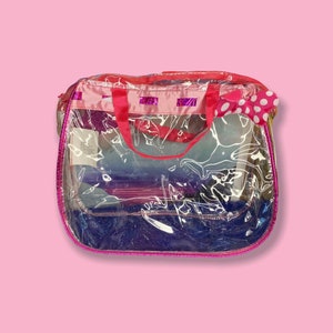 Vintage 90s Disney princess Clear Tote Bag.