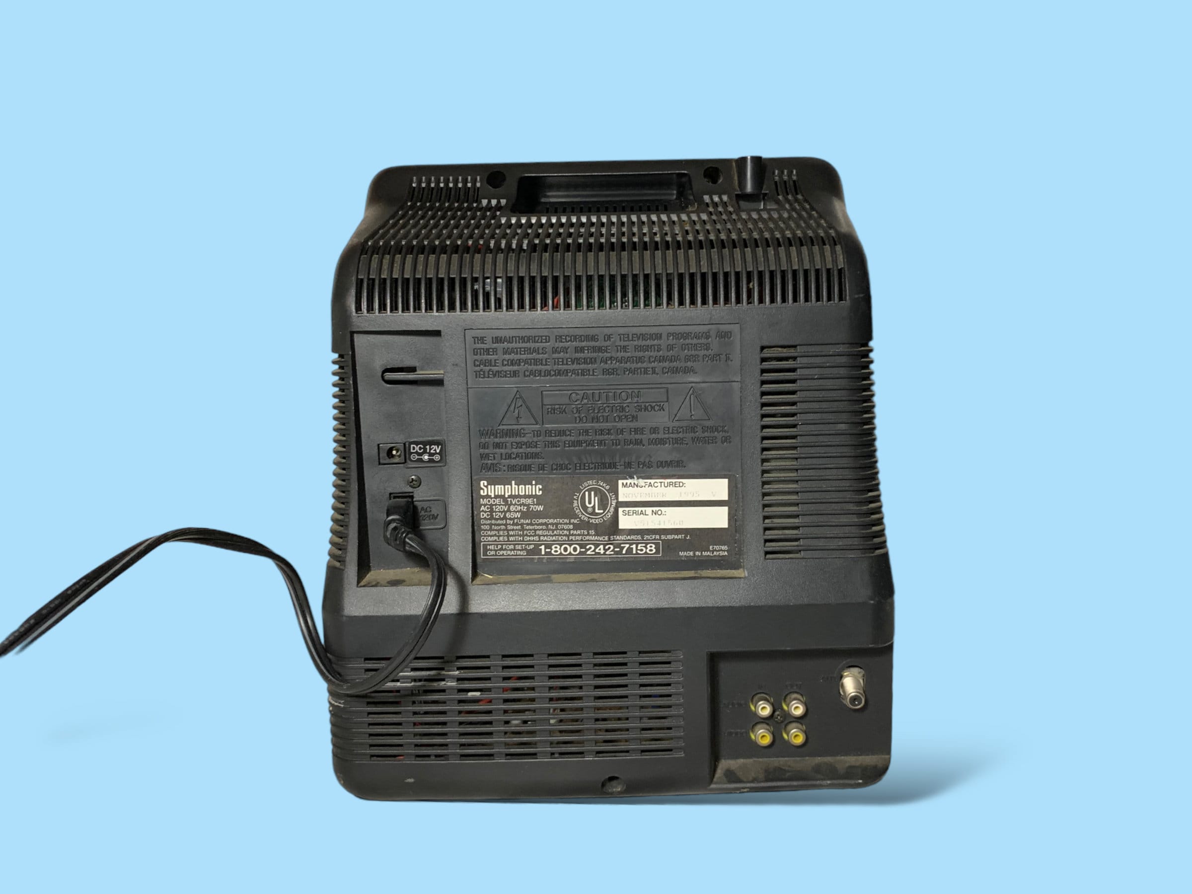 Vintage 90's VHS CRT TV Set. Gaming ! - Etsy