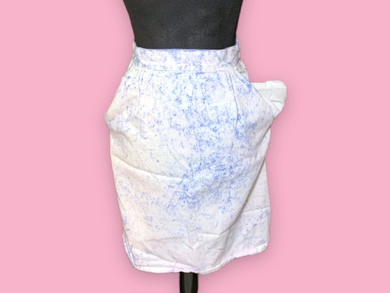 Vintage 90s High Waist Pocket Skirt. - image 6