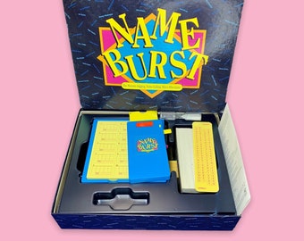 Vintage 90s Board Game Nameburst.