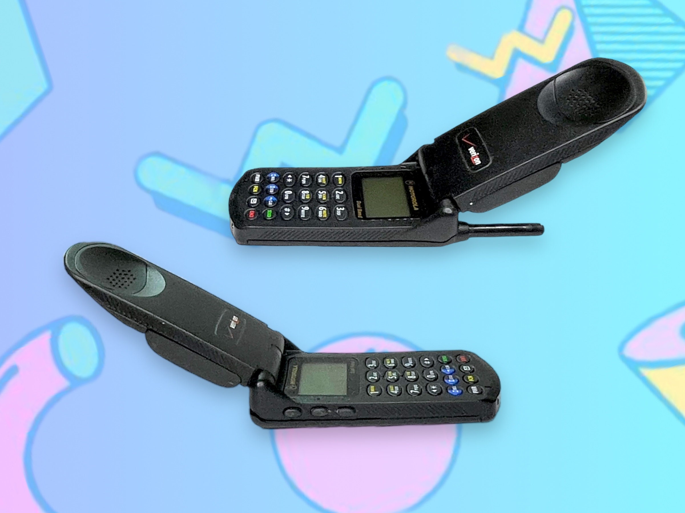Vintage 90s Motorola Mobile Flip Cell Phone. - Etsy