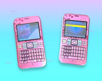 Vintage Y2K Pink Sanyo Camera Cell Phone.Rare.Works.