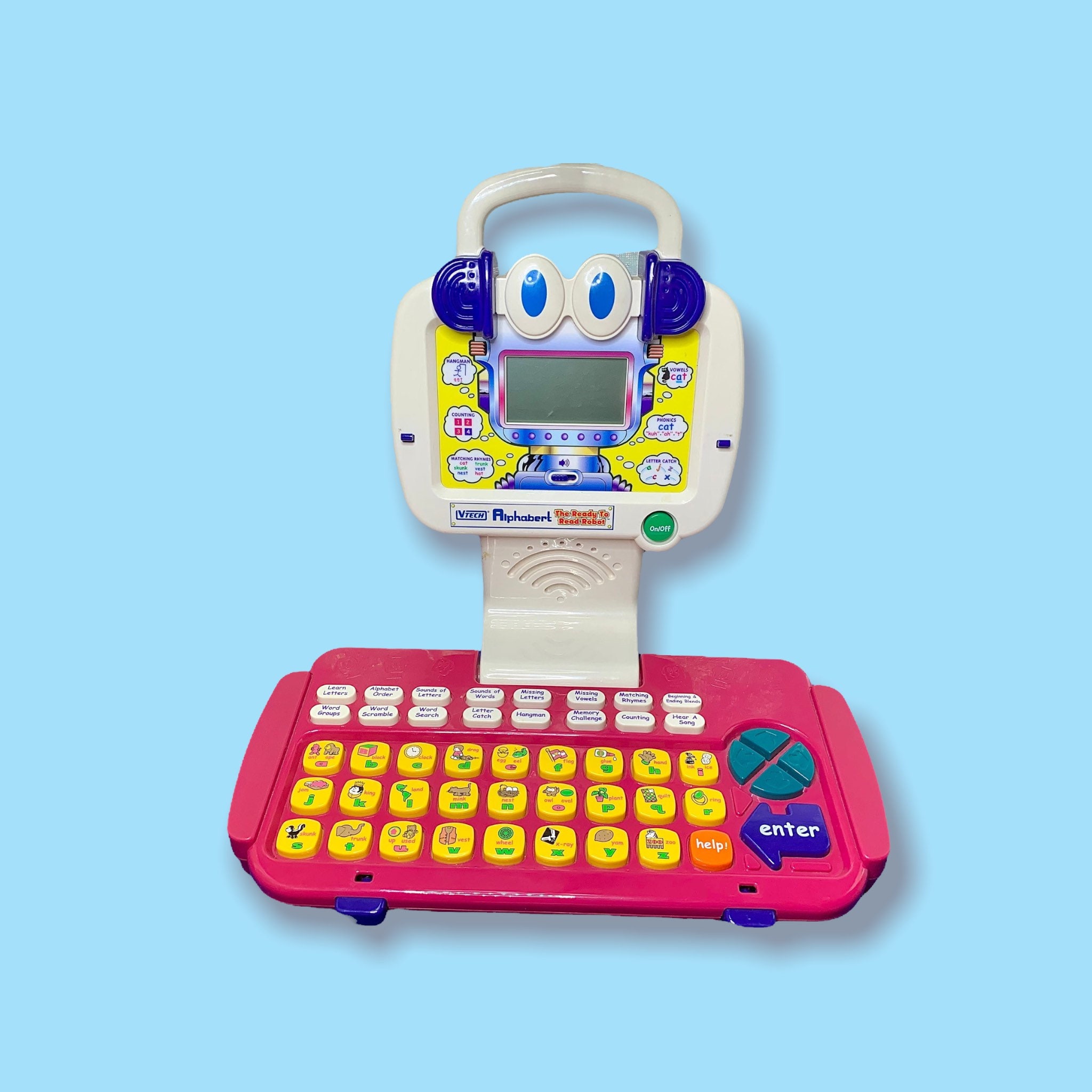 Vintage Y2K Vtech Alphabet Laptop Toy. Works -  Singapore