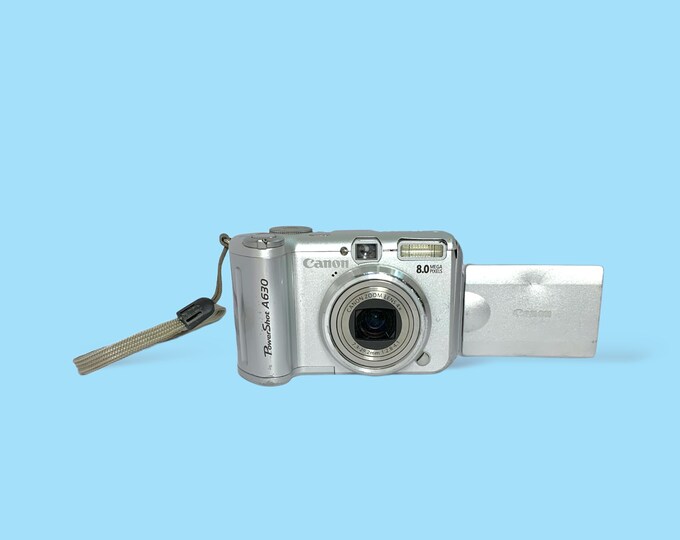 Vintage Canon Powershot Digital Camera. Untested. Etsy