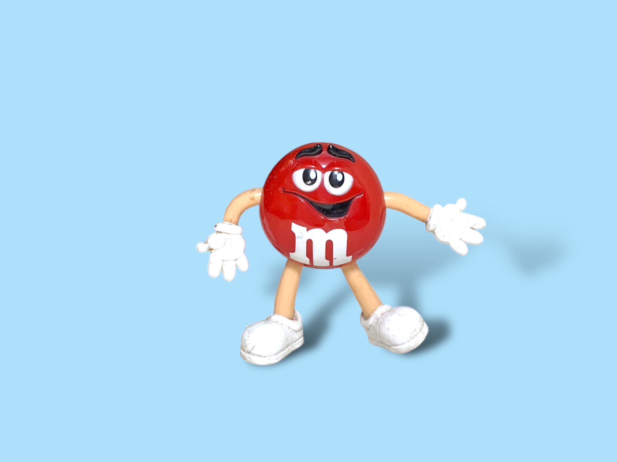 Vintage Red M&ms Toy Character. 