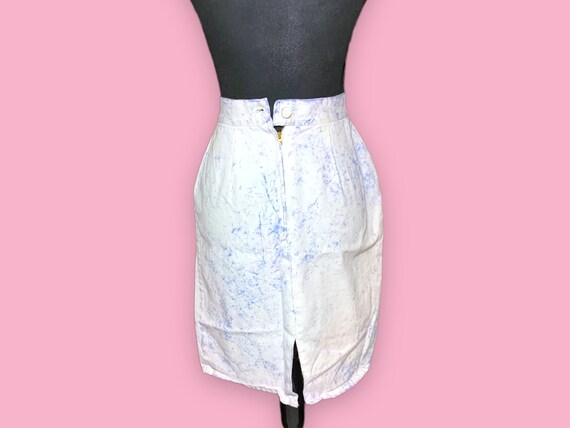 Vintage 90s High Waist Pocket Skirt. - image 8