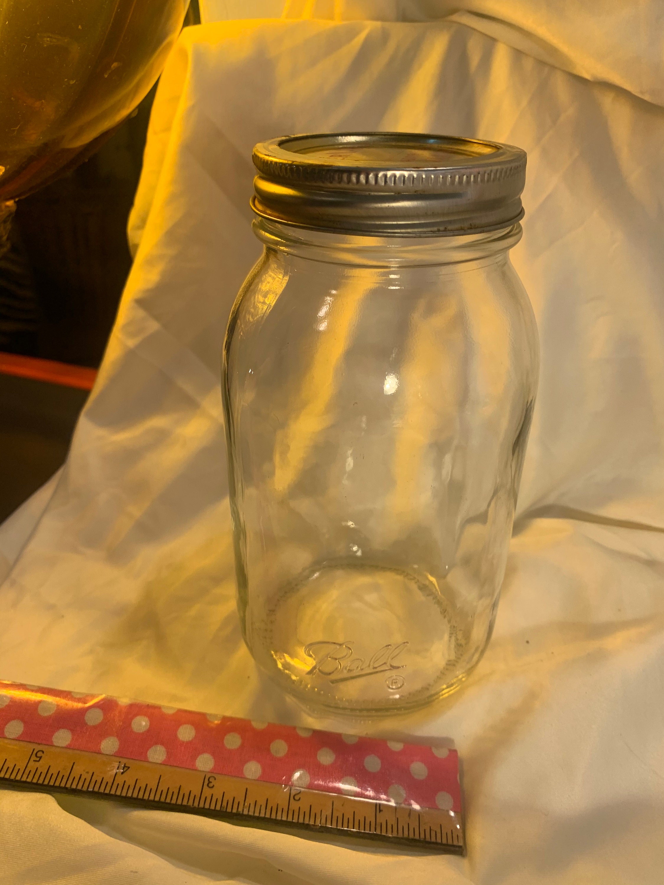 Vintage Ball Jar with Lid Etsy